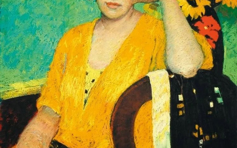 人物粉彩，澳大利亚女画家Judy Drew