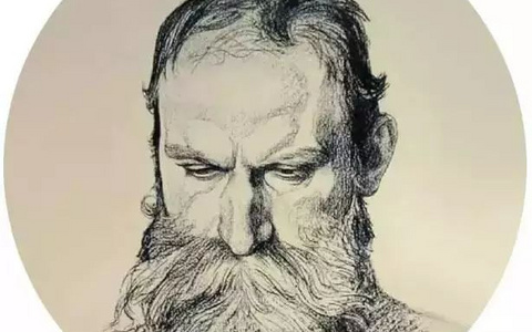 德国​素描​大师康波夫作品欣赏