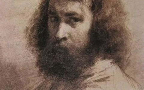 米勒​素描​作品欣赏|大师的力量