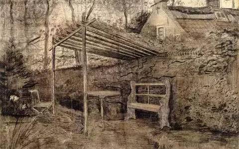 梵高的素描也是这么强悍？