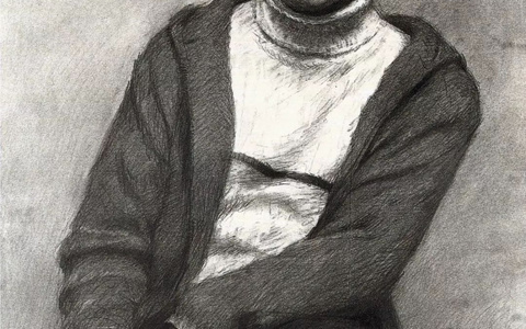 学院派素描的经典之素描半身像
