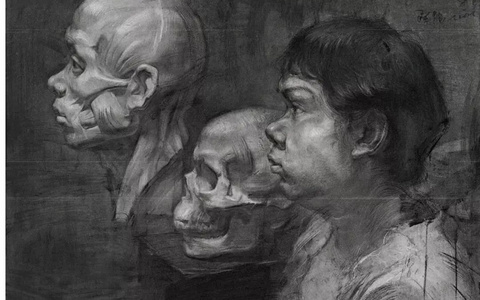 “广美风”素描长啥样？广美基础部留校作品欣赏！