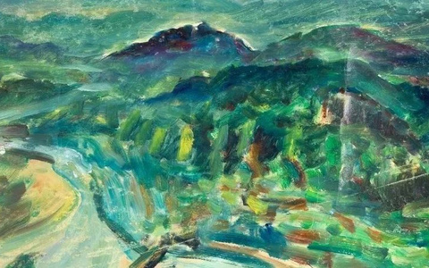 颜文樑高徒沃银坤油画专场，今晚9点将在荣宝斋线上结拍