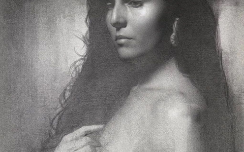 风格各异的女性肖像素描，欣赏了！