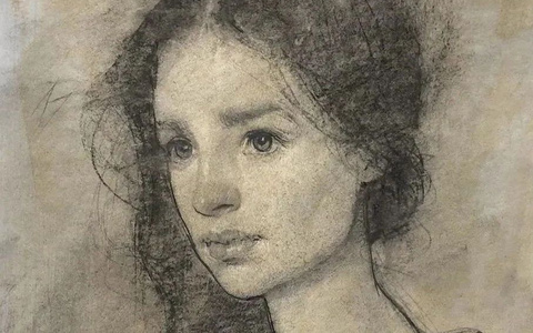 边缘线的丰富处理，美国画家约书亚·克莱尔素描！