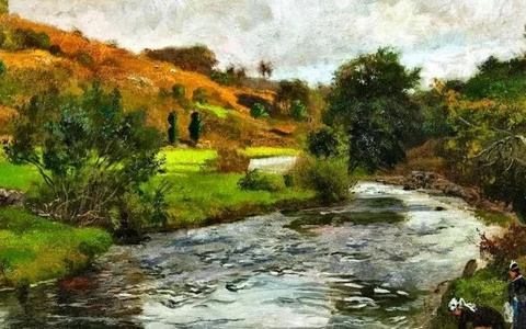 他对水和光的刻画，美妙至极！