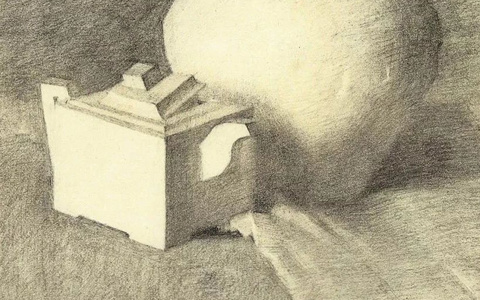 央美优秀静物素描，百看不厌！