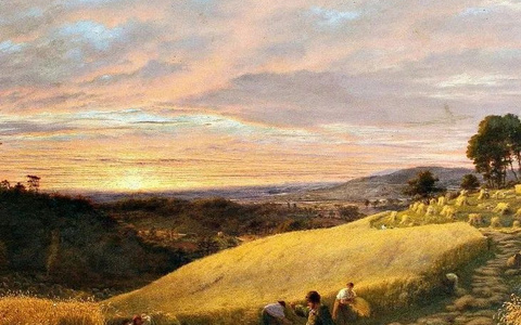 乡村的诗意视野，英国画家詹姆斯·林内尔作品