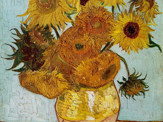 梵高名画：慕尼黑馆藏版《花瓶里的十二朵向日葵》