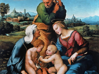 【古典艺术精髓】拉斐尔《卡尼吉亚尼的圣家族》