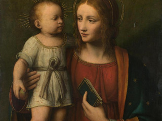 卢伊尼《圣母子》绘画赏析
