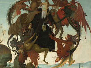 西方美术欣赏——米开朗基罗《圣安东尼的苦难》作品下载