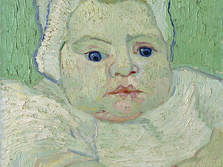 【世界名画赏析】梵高《罗林婴儿画像》油画下载