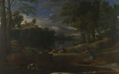 《被蛇咬死的男人》尼古拉斯·普桑高清绘画下载