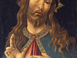 《基督戴着荆棘冠冕》桑德罗·波提切利高清绘画下载