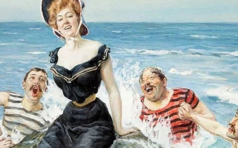 德国画家活跃气氛场景作品赏析大全