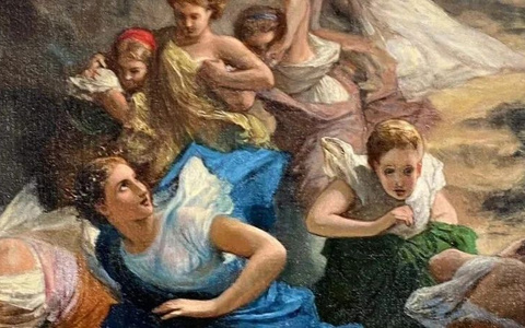 法国艺术家亨利·皮埃尔·皮库经典名画作品分享