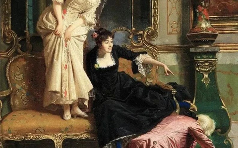 意大利画家贾科莫·曼特加扎｜《 它是什么？一只老鼠？还是蜘蛛？》经典名画作品